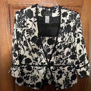 Alex Evenings Womens Jacket and Skirt Set